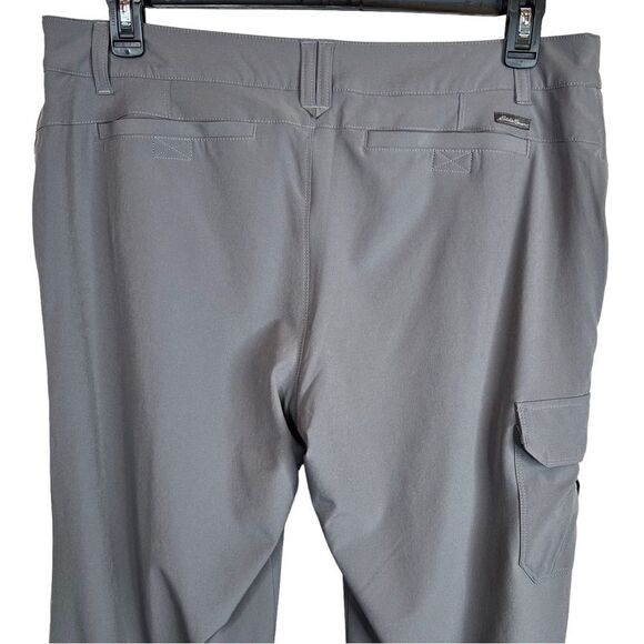 EDDIE BAUER Polar Fleece-Lined Pants in Gray Women's Size 12 = Large - Picture 5 of 11
